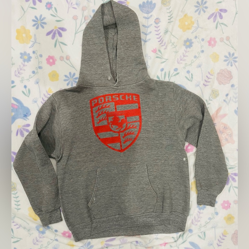 Jerzees by Russel vintage Porsche Stuttgart sweatshirt size -M 38-40